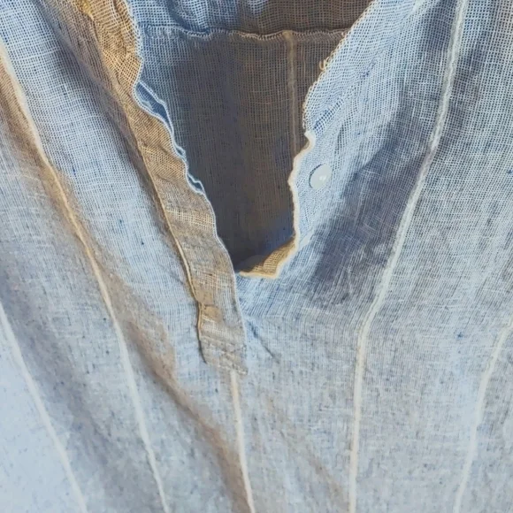 💚ELLEN TRACY SLEEVELESS LINEN TOP - Picture 4 of 7